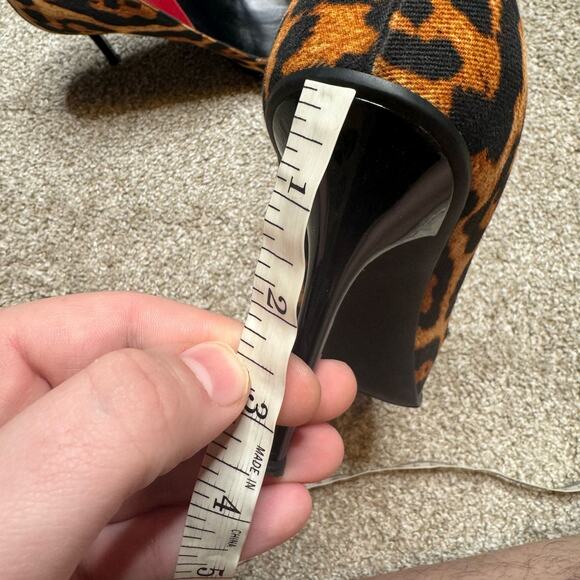 Christian Dior ‘I LOVE DIOR’ LEOPARD PRINT HEELS John Galliano - Good condition! - Picture 7 of 7